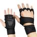 Anti-Slip Cycling Exercise Gloves Half Finger Fingerless Gloves Weight Lifting Bicycle Gloves Gym Skate Gloves