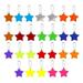 26 Pieces Children s Safety Reflector Pendant Star Safety Reflector for School Bag Backpack Cycling Walking Running