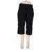 Nike Active Pants - Low Rise Straight Leg Boyfriend: Black Activewear - Women's Size Medium