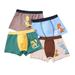 KYAIGUO Boys and Toddler Underwear 4 PCS Boxer Briefs Underwear for Daily Breathable Cotton Multipack for Baby Boys 2-18 Y