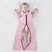 TWIFER Baby Heart Zipper Baby Wearable Blanket Cotton Swaddle Wrap Sleeping Bag