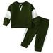 KDFJPTH Toddler Girl Fall Outfits Kids Baby Boys Long Sleeve Tops And Pants Child Kids 2Pcs Children Clothes Sets