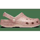 Crocs Quartz Glitter Classic Glitter Clog Shoes