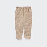 Kid's Relaxed Fit Leggings | Beige | Age 6-12M | UNIQLO US