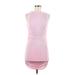Fashion Casual Dress: Pink Dresses - Women's Size Medium