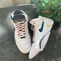 Nike Shoes | Nike Air Flight Lite Mid Size 9 | Color: Blue/White | Size: 9