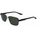 Columbia Accessories | New Columbia C 114s 002 Matte Black Newtown Ridge Sunglasses With Green G15 Lens | Color: Black/Green/Tan | Size: Os