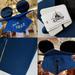 Disney Accessories | Disney Parks Navy Mickey Mouse Ear Graduation Mortar Board Tassel Cap 2022 | Color: Blue/Gold | Size: Os
