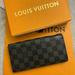 Louis Vuitton Bags | Damier Graphite Brazza Continental Wallet Louis Vuitton . Men's Wallet | Color: Black/Gray | Size: Os