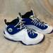 Nike Shoes | Nike Penny 2 - White, Blue & Silver - Youth Size 6 | Color: Blue/White | Size: 6bb