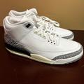 Nike Shoes | Nike Mens White Cement Re-Imagined Air Jordan 3 Dn3707-100 Athletic Shoes Sz 17 | Color: White | Size: 17