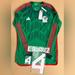 Adidas Shirts | Adidas Mexico 22/23 Home Authentic Player Issue Long Sleeve Soccer Jersey | Color: Green/Red | Size: Xl