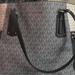 Michael Kors Bags | New Designer Handbag Michael Kors Blue Dark Blue And White | Color: Blue/White | Size: Os