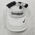 Disney Accessories | Disneyland Resort Nike Dri-Fit White Visor Hat One Size | Color: White | Size: Os