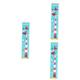 Toyvian 3pcs Wall Hanging Ruler Cartovot Wall Growth Chart Height Growth Chart Children Growth Chart Height Ruler Hanging Children Height Chart Height Gauge Children's Room Animal Wooden