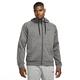 Nike Herren Hooded Full Zip Ls Top M Nk Tf Hd Fz, Charcoal Heather/Dark Smoke Grey/Black, DQ4830-071, M
