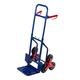 Stair Sack Truck Stair Climber Sack Truck up to 150 kg Foldable Triple Star Wheels Made of Hard Rubber Steel Tube Frame Transport Trolley