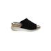 Dr. Scholl's Sandals: Black Print Shoes - Women's Size 8 - Open Toe