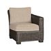 Summer Classics Rustic Patio Lounge Chair w/ Cushions Wicker/Rattan in Black | Wayfair 37622+C055H4210W4210