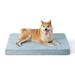 Tucker Murphy Pet™ Orthopedic Waterproof Dog Beds for Large Dogs Polyester in White/Blue | 3 H x 36 W x 27 D in | Wayfair