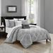 Latitude Run® Areal 9 Piece Comforter Set Polyester/Polyfill in Gray | Queen Comforter + 9 Additional Pieces | Wayfair