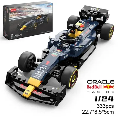 Voiture de course F1 Red Bull RB19 #1 Max Verstappen #11Perez Formula modèle de nuits de