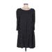 Claudie Pierlot Casual Dress: Black Polka Dots Dresses - Women's Size 40