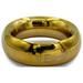 LeLuvÂ® EYRO Donut Style Constriction Ring - Gold Stainless Steel w/ 36mm Inside Diameter