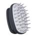 FITYLE Hair Scrubber Shampoo Brush Comfortable Handheld Hair Washing Manual Head Scalp Massage Brush Hair Scalp Massager for Hotel black