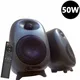 Bestisan 50w aktive Bluetooth-Lautsprecher 2 0 Stereo-Spiel Lautsprecher Heimkino-Soundsystem mit