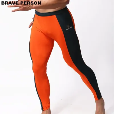 BRAVE PERSON Männer der Mode Weiche Strumpfhosen Leggings Hosen Nylon Spandex Unterwäsche Hosen