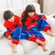 Kinder Onesies Mit Kapuze Pyjamas Kinder Nachtwäsche Jungen Mädchen Spinne Tier Anime Pyjama Pijama