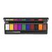 Professionals Rainbow Face Paint Kit Colorful Water Based Body Paint Strokes Painting Party Supplies 8ml Makeup Forever Makeup Wax Paper Inflamed Glow in The Dark Clothes Scar Makeup Makeup Kits -