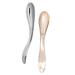 2 Pcs Handheld Massager Skin Care Tools for Face Eye Cream Stick Applicator Facial Makeup Applicators Spatula Woman Girl