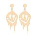 Halloween Ghost Clown Earrings Stud Electroplated Multicolor Alloy Earrings Styling Tools