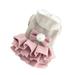 Duixinghas Bow Decoration Pet Dress Pet Cats Dog Clothes Multi-layer Skirt with Bow-tie Ball Decoration 2-legged Easy to Wear Hooded Pet Dress Pet Dress