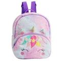 Plush Unicorn Backpack Portable Unicorn Bag Cute Backpack Small Backpack for Little Girl