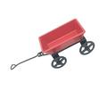 Toy Luggage Trolley Ornaments Mini Decorative Cart Wheelbarrow Home Goods House Child