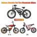 Hidoes B3 Electric E-bike Adults Electric Bike Snow Electric Bicycle with 26in x 4in Fat Tires 1200W 48V/18.2AH Electric Mountain Bikes Ebike off-Road for Men Women