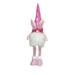 Dengmore Easter Doll Ornaments Faceless Gnomes Bunny Ornament with Light Luminous Doll Tabletop Ornament Dwarf Rabbit Doll Home Holiday Window Decoration