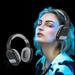 Kuluzego Headworn Wireless Bluetooth Headset Subwoofer with Microphone RGB Universal for Mobile Phones and Computers