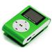 Dadypet Mini Portable Metal Clip-on MP3 Player with LCD Screen Green