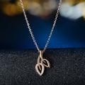 Kayannuo Christmas Clearance Necklace Branch Copper Necklace Female Crystal Pendant Clavicle Chain Gift