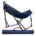 Tranquillo Universal 116" Double Hammock with Adjustable Stand and Bag, Aegean - 26