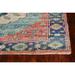 2' x 4' Blue Jute or Polyester Area Rug - 3'6"