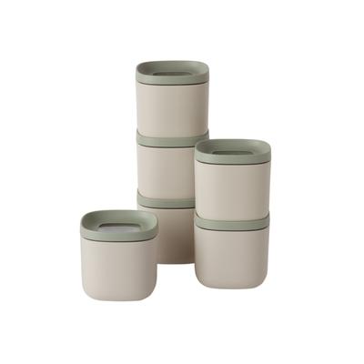 BergHOFF Balance 6Pc Covered Food Container Set 0.17qt., Recycled Material - 6Pc (0.17qt.)