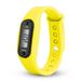 Ozmmyan Run Step Watch Bracelet Pedometer Calorie Counter Digital LCD Walking Distance Fashion Gifts Deals Yellow Watches for Men Womens Savings