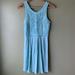 Free People Dresses | Free People Beaded Sleeveless Dress | Color: Blue | Size: S