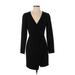 Black Halo Casual Dress - Wrap: Black Dresses - Women's Size 2