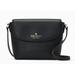 Kate Spade New York Bags | New Kate Spade Emmie Flap Crossbody Leather Black | Color: Black/Gold | Size: Os